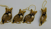 Christmas Hanging great horned owl Ornament