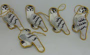 Christmas Hanging snowy owl Ornament