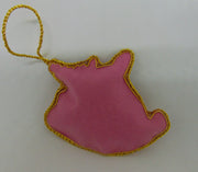 Christmas Hanging coach shell Ornament