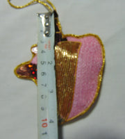 Christmas Hanging coach shell Ornament