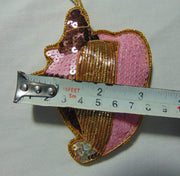 Christmas Hanging coach shell Ornament