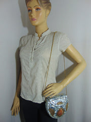 Pearl Mosaic Shell Clutch Bag