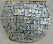 Pearl Mosaic Shell Clutch Bag