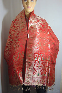 Banarshi woven Long Silk Scarves