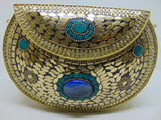 Handmade Women metal clutch Bag