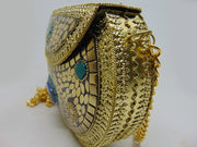 Handmade Women metal clutch Bag