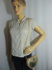 Handmade Women metal clutch Bag