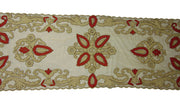 Golden net Embroidery Table Runner(50x100cm)