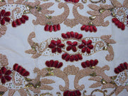 Red Gold Embroidery Table Runner(50x100cm)