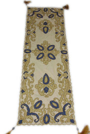 Golden net Embroidery Table Runner(50x100cm)