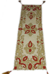 Golden net Embroidery Table Runner(50x100cm)