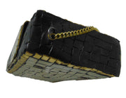 Mosaic Metal Purse Ethnic Indian Stone Clutch Bags