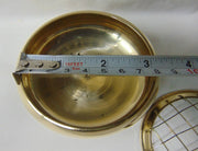 Net Lid Brass Charcoal Burner Bowl