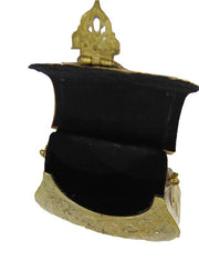 Wedding Box Clutch for Women Party Wallet Brass Metal sling Vintage Clutch