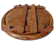 Handicrafts Goods Wooden Modern Foldable Fruit Basket