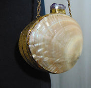 Mother of Pearl Seashell party Clutch Bag