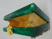Marble Resin MOP Clutch Bag