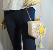 Resin Purse Bridal Clutch Handmade wallet