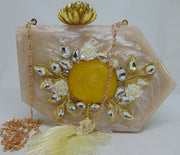 Resin Purse Bridal Clutch Handmade wallet