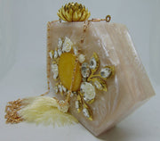 Resin Purse Bridal Clutch Handmade wallet