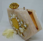 Resin Purse Bridal Clutch Handmade wallet