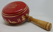 Brass Antique Embossed Singing Bowl