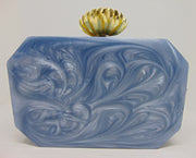 Resin Stone Embellished Clutch purse