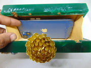 Green Resin box Clutch Purse
