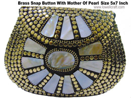 ETHNIC VINTAGE METAL CLUTCH BAG PURSES