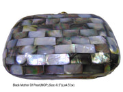 HANDMADE MOTHER OF PEARL METAL HANDBAGS