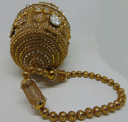 Antique Gold Potlis & Wristlets Handbags Purses