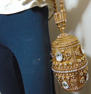 Antique Gold Potlis & Wristlets Handbags Purses