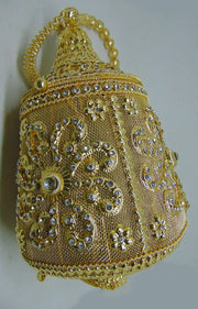 Light Gold Designer Metal Bag