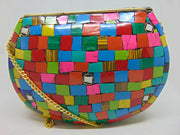 Mosaic Box Evening Clutch Bag