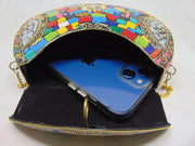 Mosaic Box Evening Clutch Bag