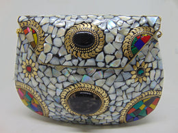 Mop Mosaic Womens Handbag Clutch