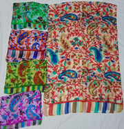 Assorted Ethnic Kani Silk scarf Wrap