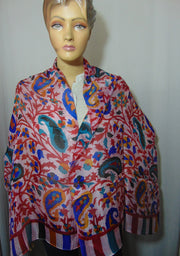 Assorted Ethnic Kani Silk scarf Wrap
