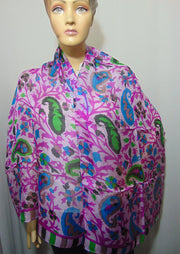 Assorted Ethnic Kani Silk scarf Wrap