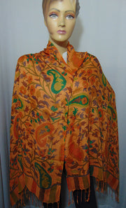 Assorted Ethnic Kani Silk scarf Wrap