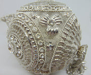Metal And Stone Golden Wedding Potli Bag