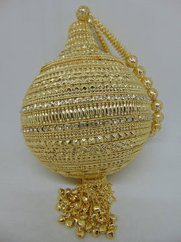 Golden Latest Potli Bag Designs