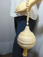 Golden Latest Potli Bag Designs