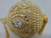Kundan Work Designer Metal Bags
