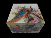 PEACOCK  WOODEN BOX ( 4
