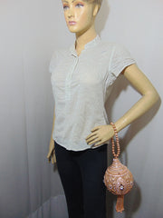Rose Color Designer Potli Bag For women