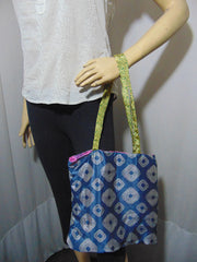Reversible Silk Printed Fabric BAG