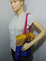 Reversible Silk Printed Fabric BAG