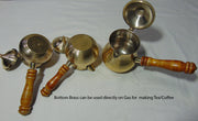 Kettle Lining Design Brass Turkish Tea Pot 3 pcs set