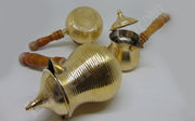 Kettle Lining Design Brass Turkish Tea Pot 3 pcs set